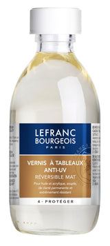 INCOLORE - VERNICE A TABLEAUX PER QUADRI ANTI UV SOPRAFFINA OPACA