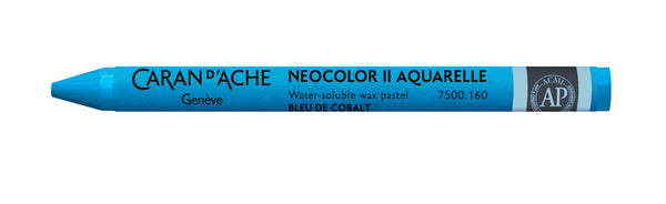 BLU COBALTO 160 - NEOCOLOR II PASTELLO A CERA ACQUARELLABILE